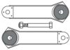 FRAP 2850 Link Set, wheel suspension